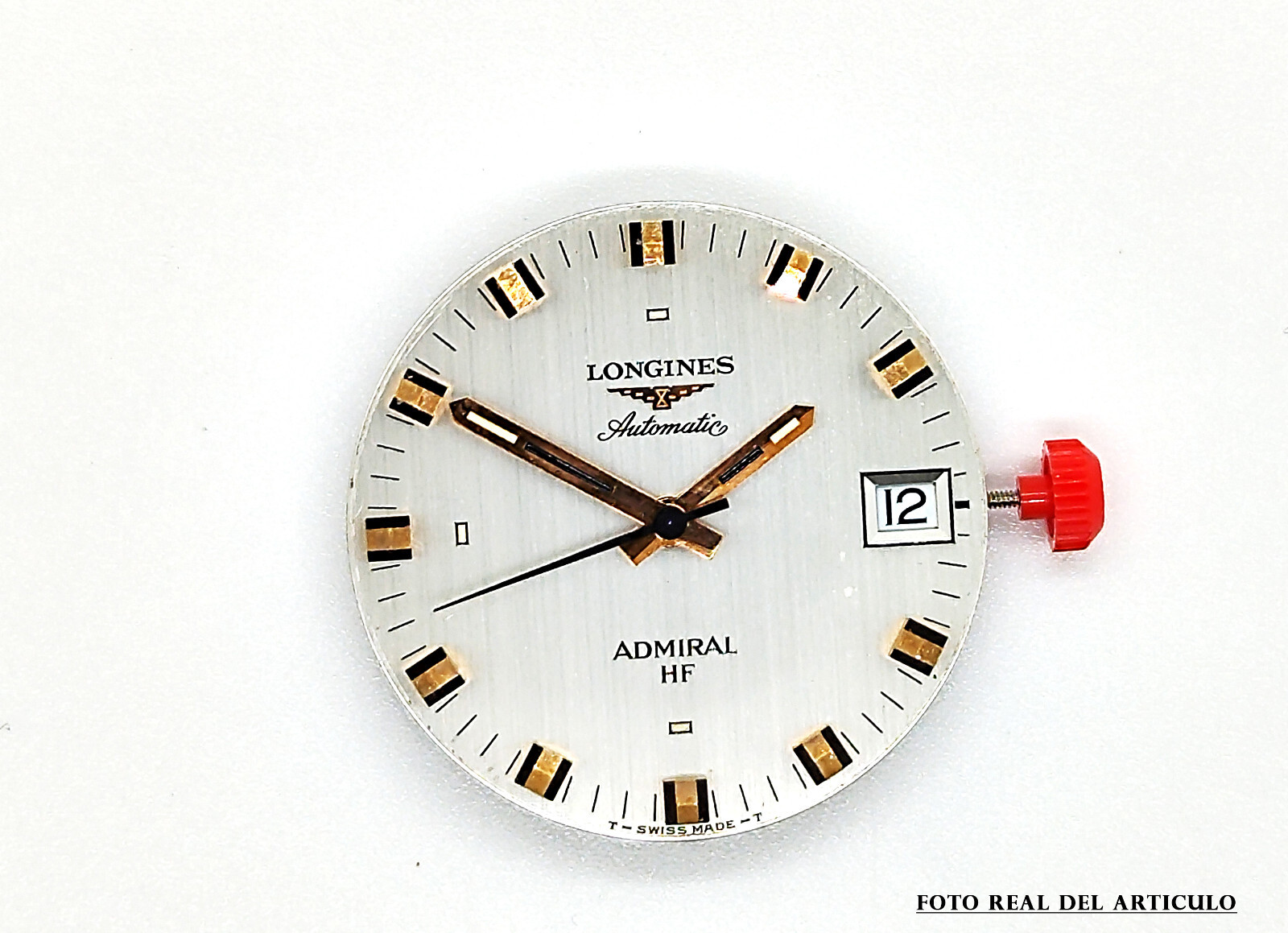 Vintage Original Watch Movement Longines Admiral HF. Cal 431 Swiss Made.