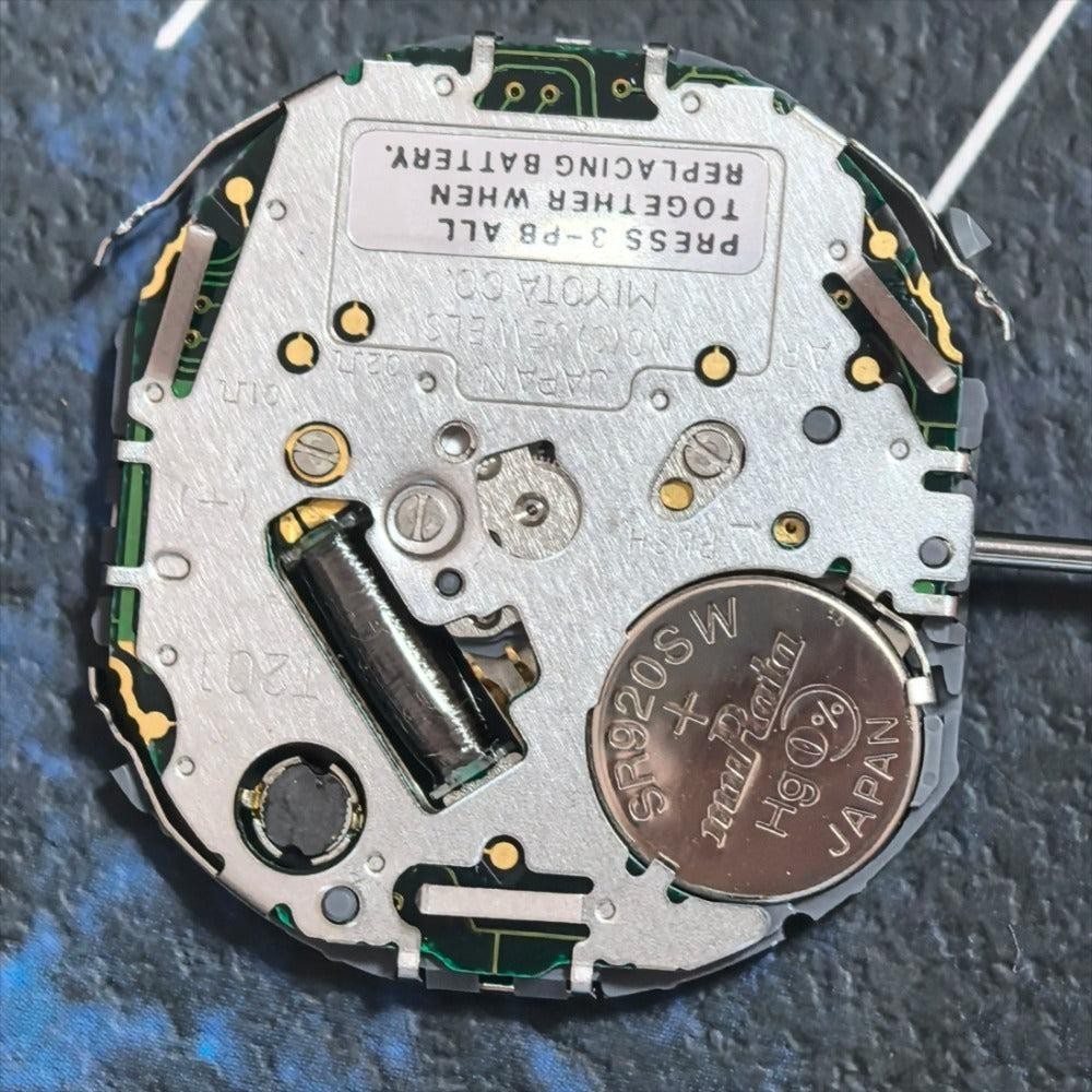 Japan Made Miyota T200 Quartz Movement with Display Watch Part