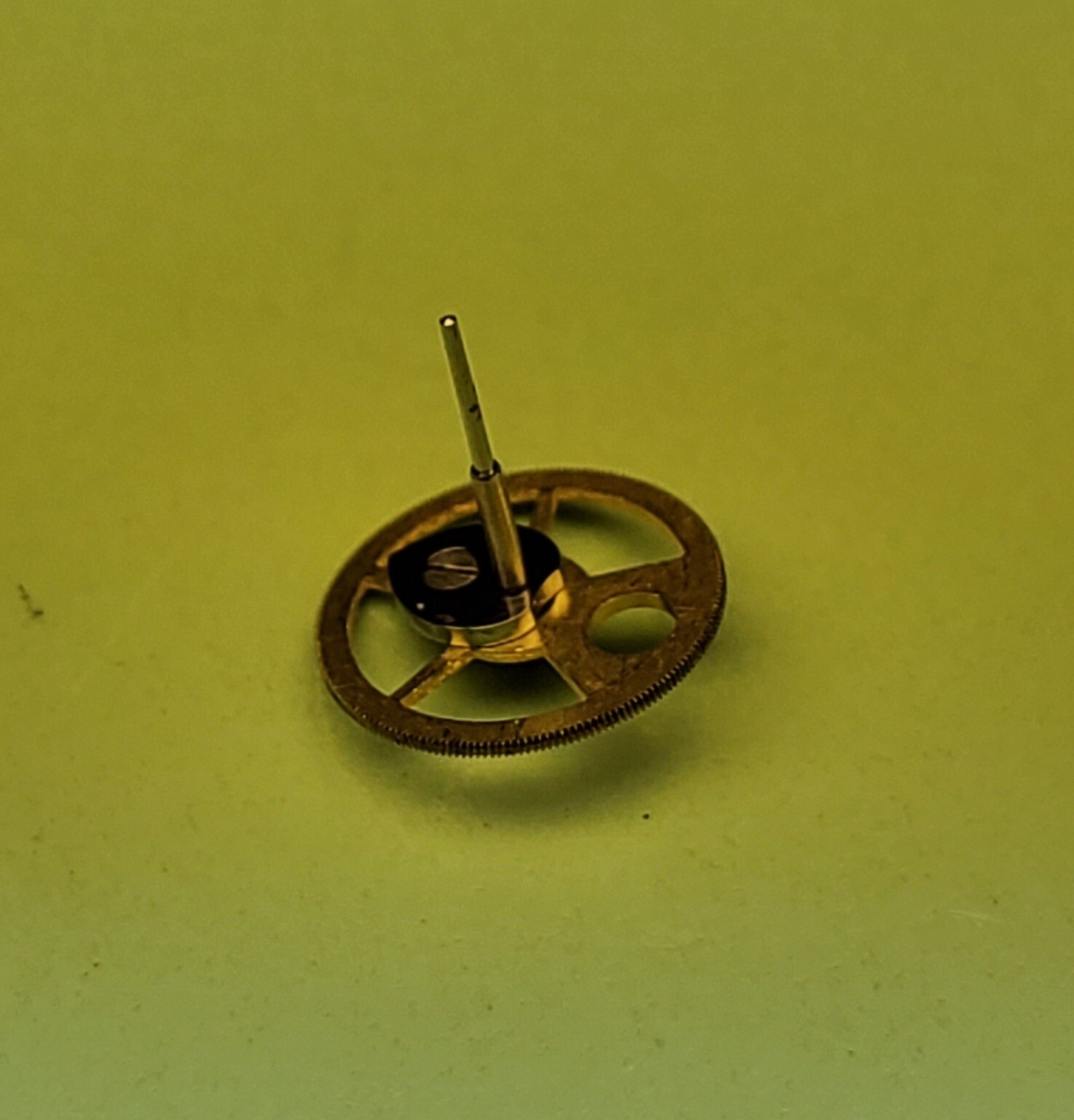 Lemania 2220 Omega 2221 15CHT Chronograph Minute Counter wheel part no.4558 NOS