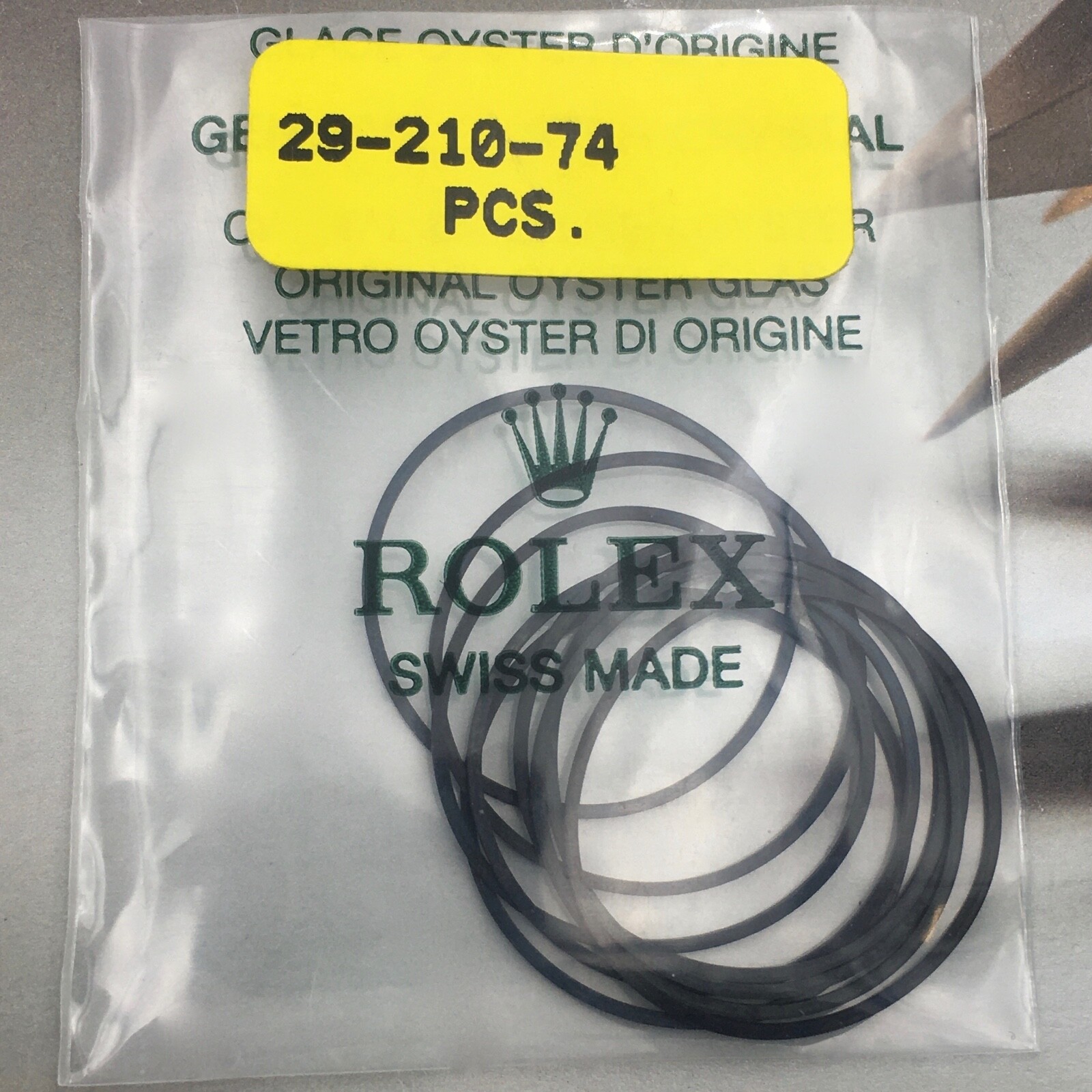 Genuine Rolex Case Back Gasket 29-210-74 Ref. 67180, 67183, 67187, 67188, 67193
