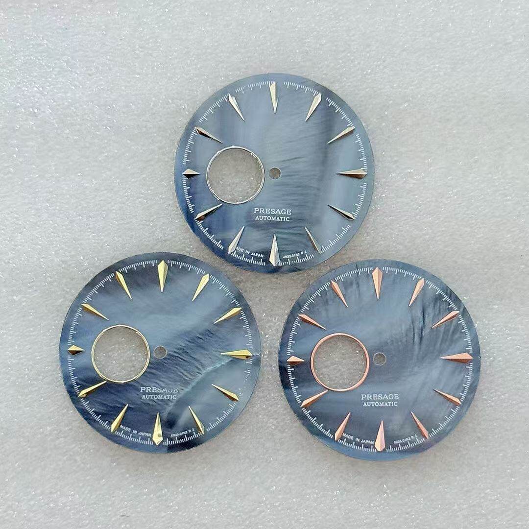 35mm Hollow Out Fritillaria Watch Dial No Lume for Nh38 Nh70/72 Movement Parts