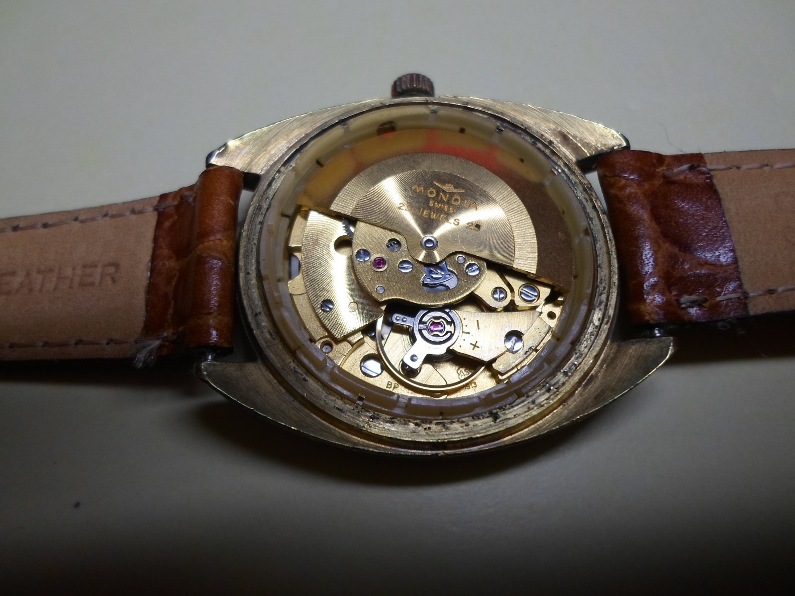 MONDIA ORBITRON 97-1003-20 AUTOMATIC WATCH – WORKING