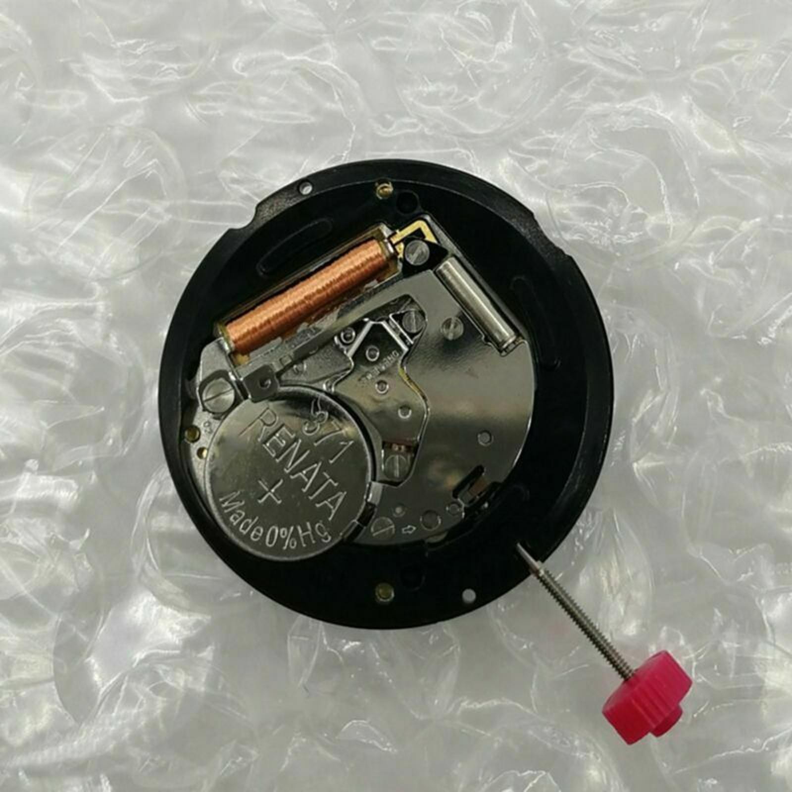 Date @3/6 Movement With Adjusting Stem & Battery Replacement For Ronda 715 Watch