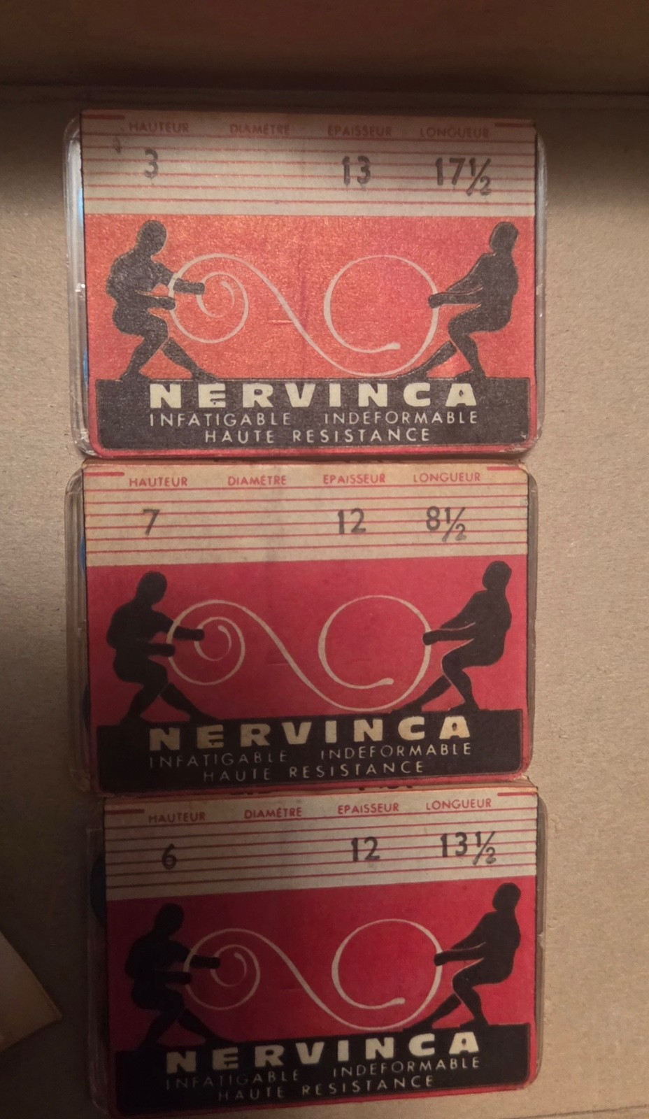 Eighteen (18) main springs. For EB movements, Original packages. See photos.