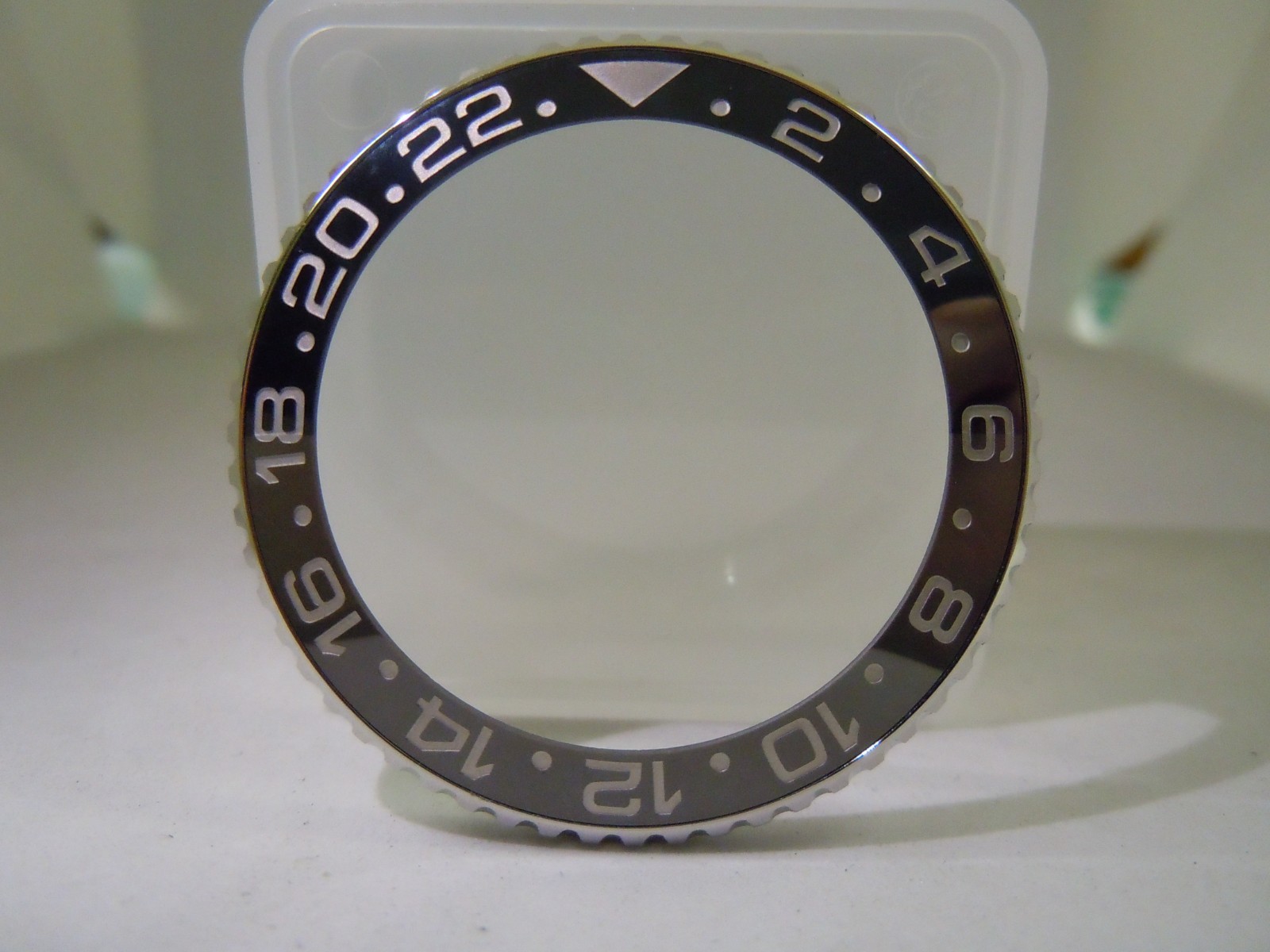 Bezel Bruce Wayne Ceramic Insert for Rolex GMT Master II 116710LN,116710BLNR