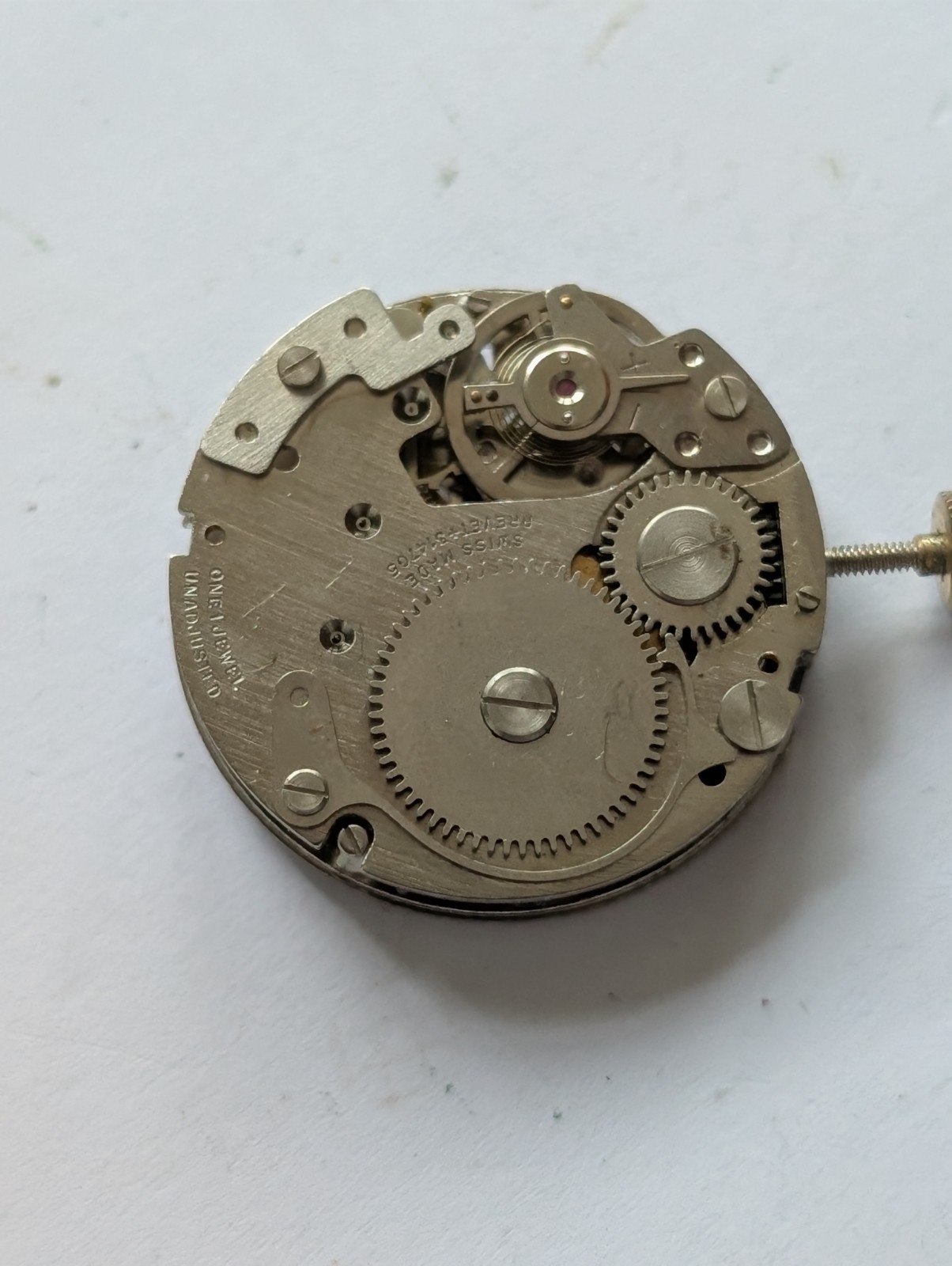 Vintage Baumgartner/BFG 875 Mechanical Watch Movement (Spares/Repairs)