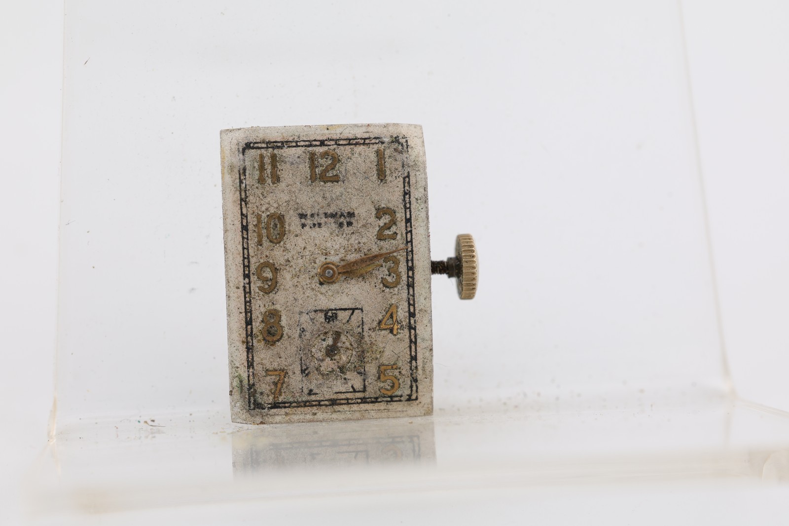 WALTHAM PREMIER cal. 750, 17j WRIST WATCH MOVEMENT, FOR REPAIR (NB)
