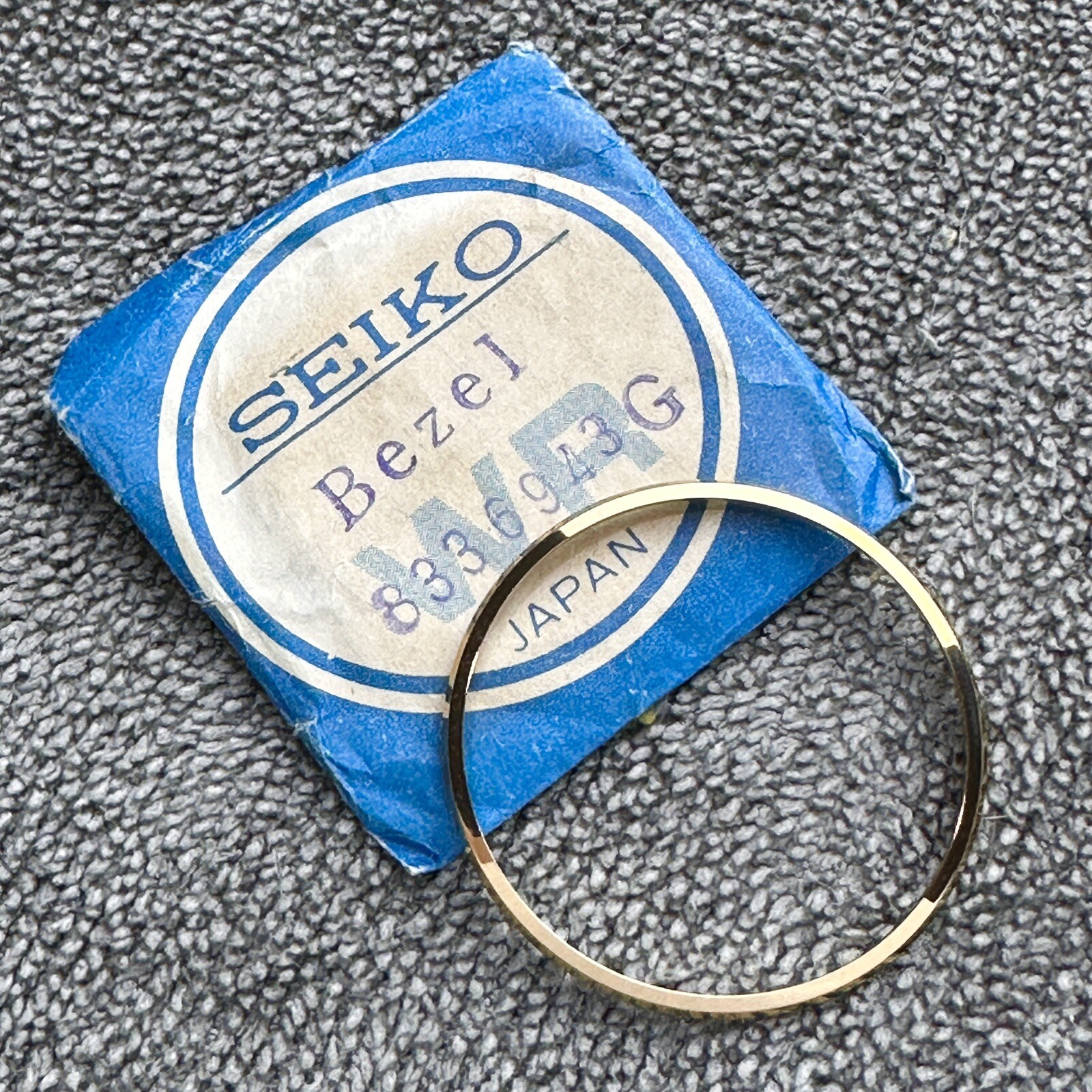 NOS GENUINE BEZEL FOR KING SEIKO 5626-7070 5621-7000 5625-7070 5606 SGP SEE LIST