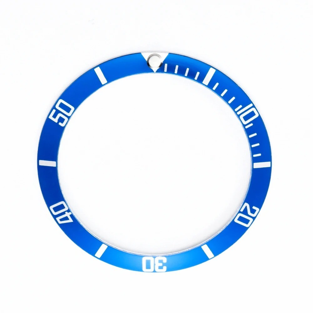 37mm Aluminium Ceramic Watch Bezel Insert Ring for Rolex Watch Case Alloy Insert