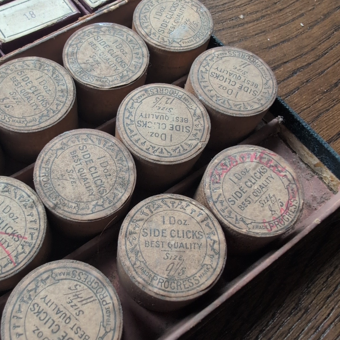 Pocket Watch Clicks – Large Lot of NOS Antique Watch Parts (DQ9)