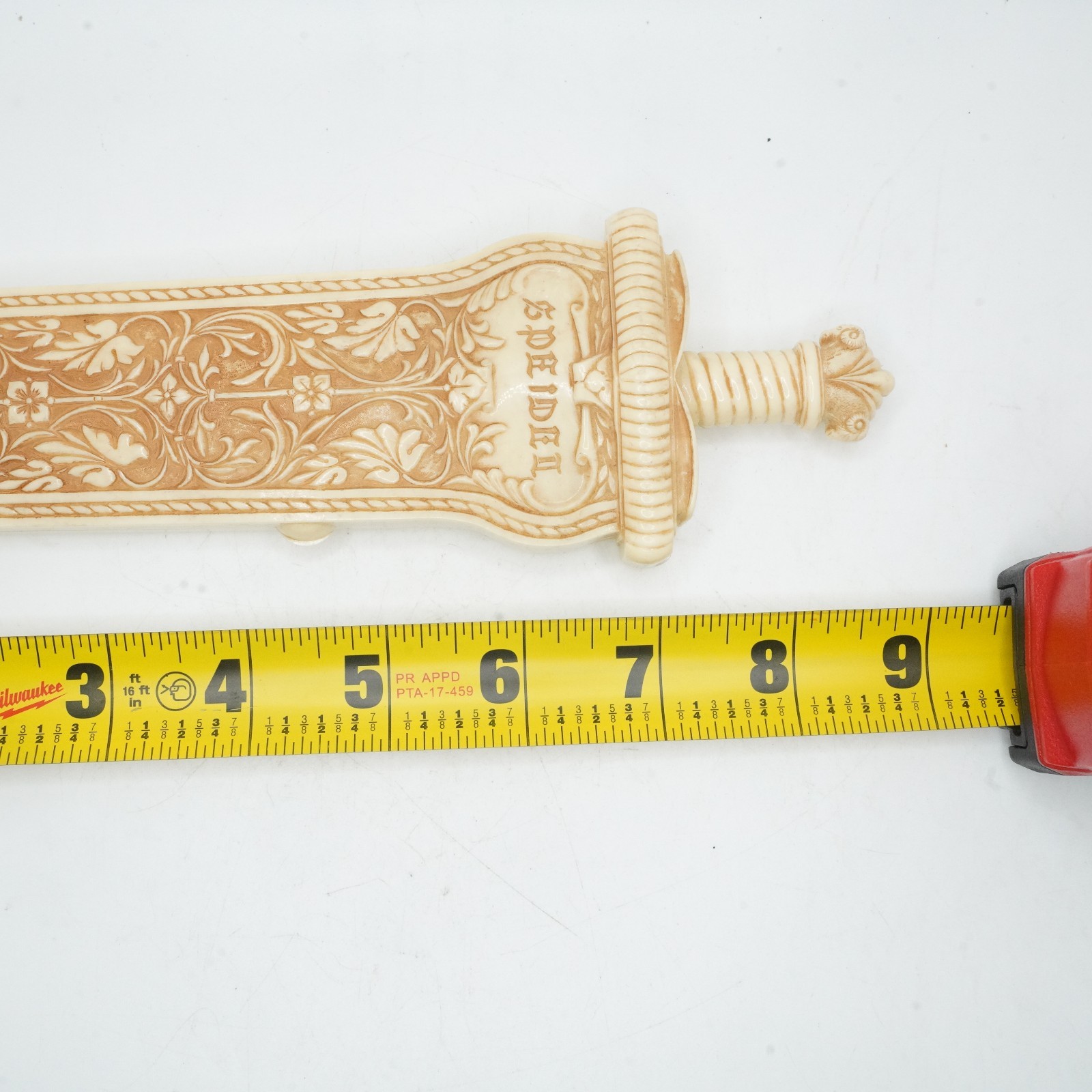 Vintage Speidel Golden Knight Sword Shaped Watch Band Case Only