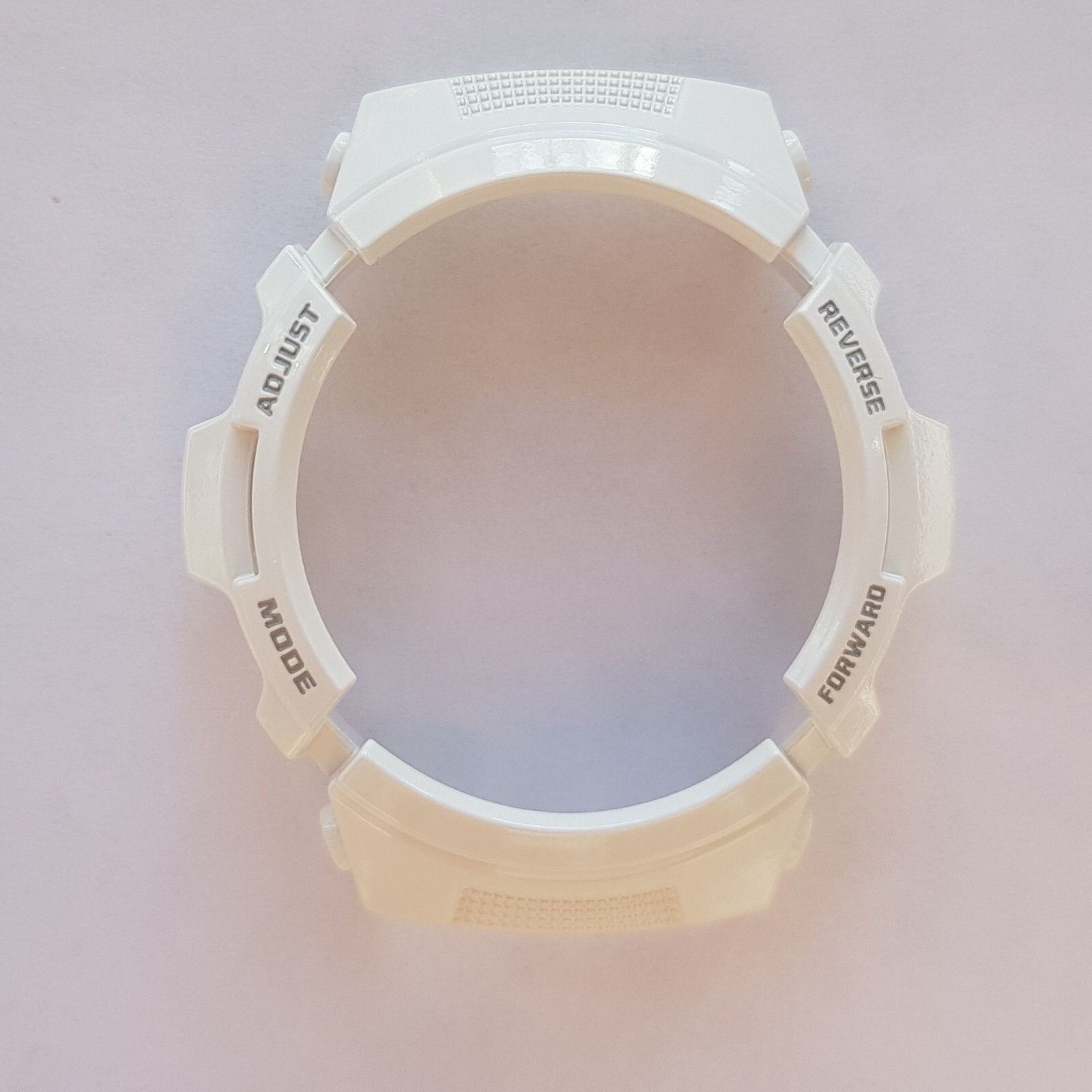 Casio Genuine Factory Replacement G Shock Bezel AWG-M100GW-7A Glossy White
