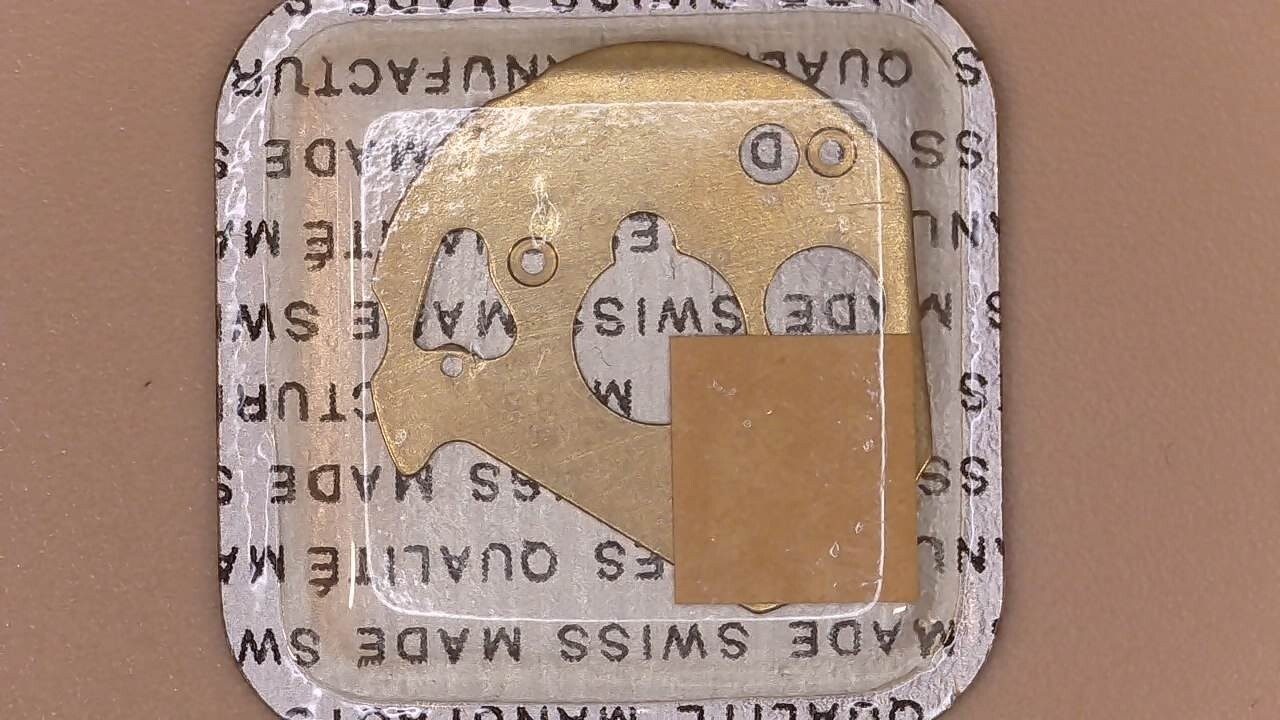 X1 Platine De Mouvement Montre Bulova Accutron 2181 Part.571