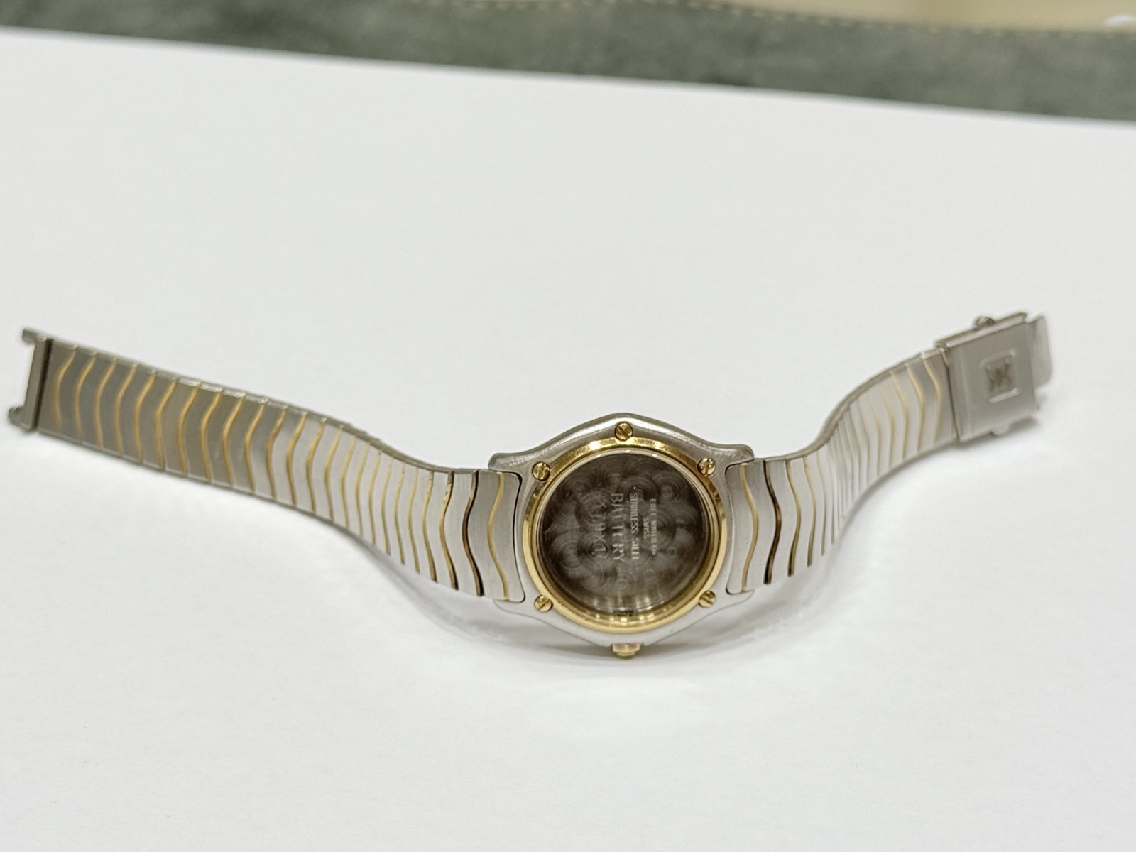Ebel Sport Classic Watch 18190 Case & Bracelet Parts Gold & Steel Swiss 26mm