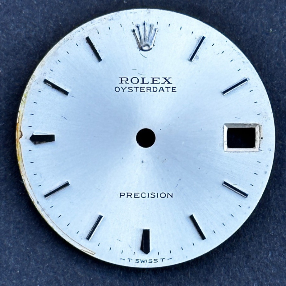 Vintage Rolex Oysterdate Precision Watch Dial For 6466