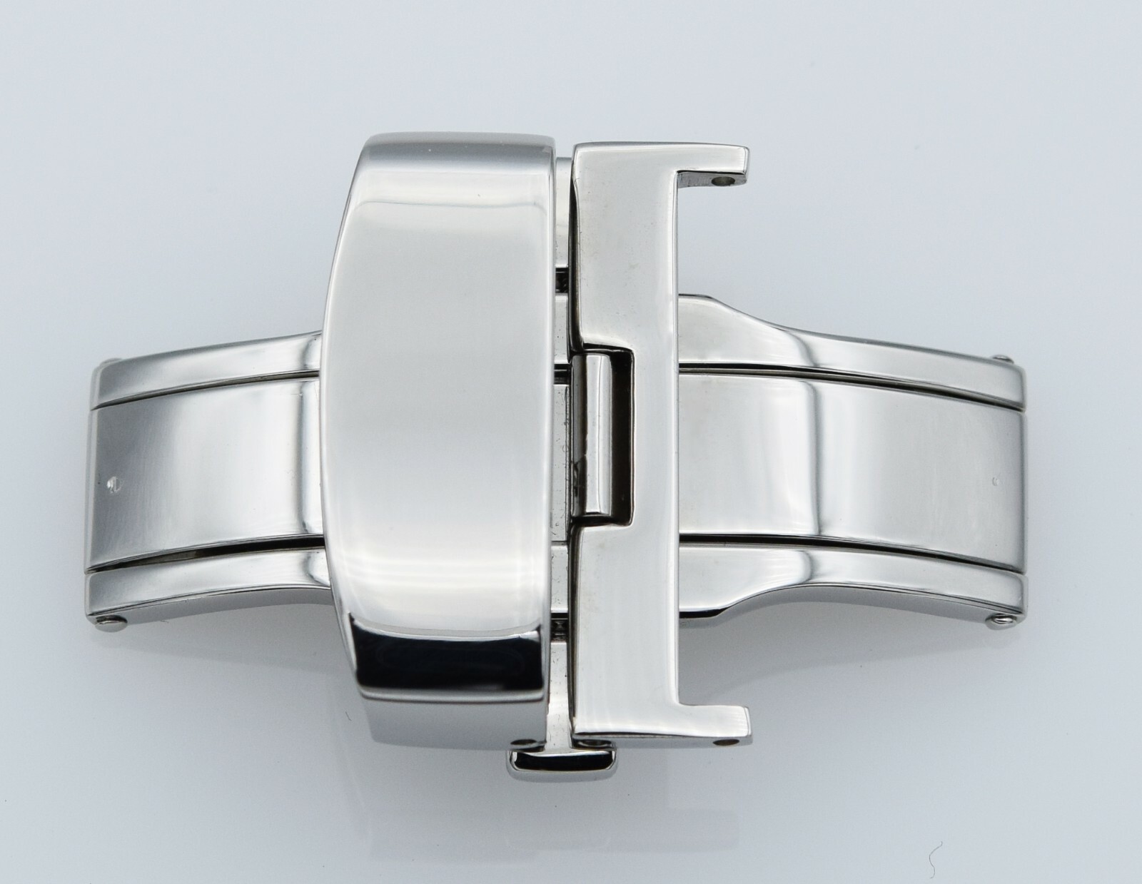 18mm Deployment Band Buckle Clasp For Leather Straps