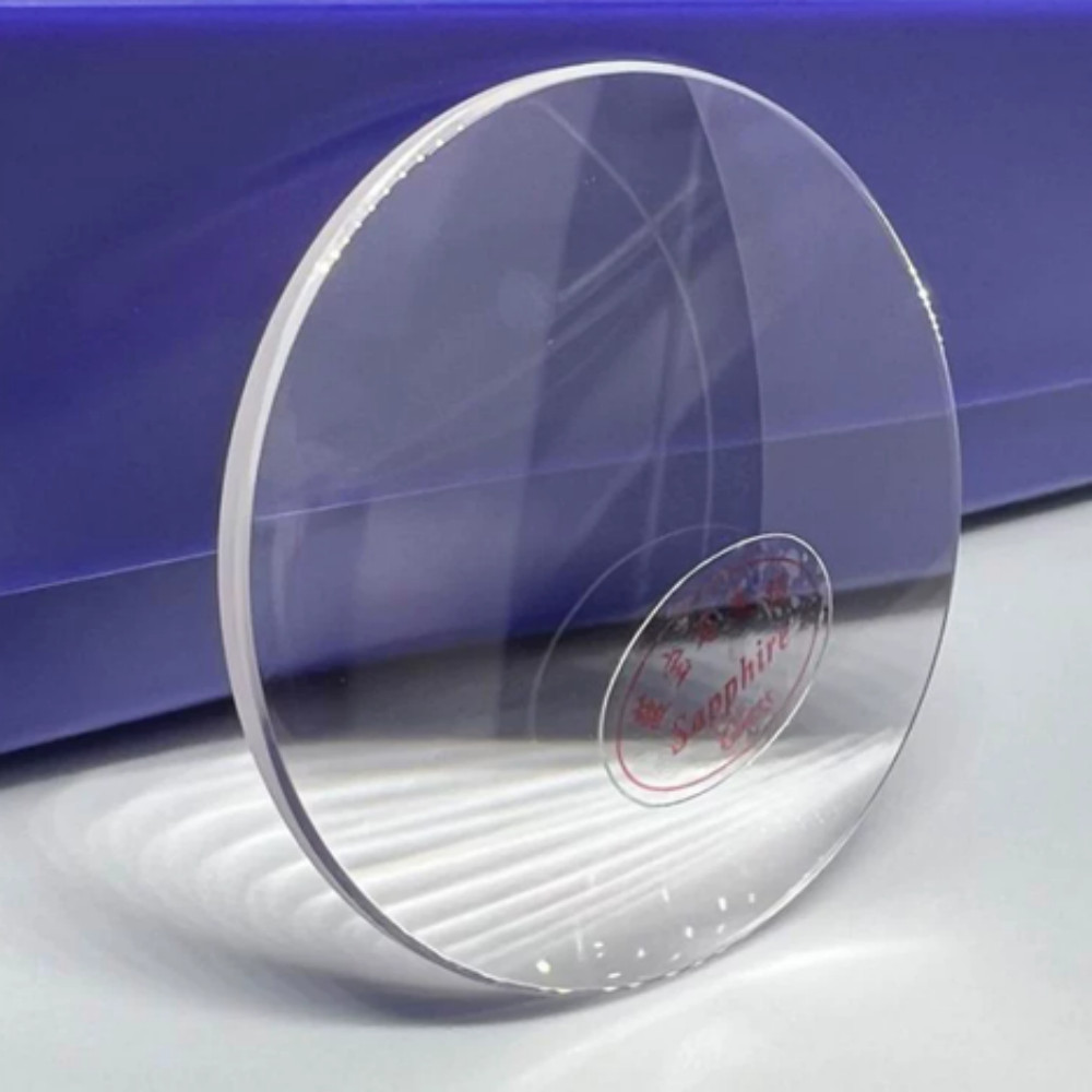 2.0mm Thick Single Dome Sapphire Watch Glass Crystal 32mm-40mm Diameter Option