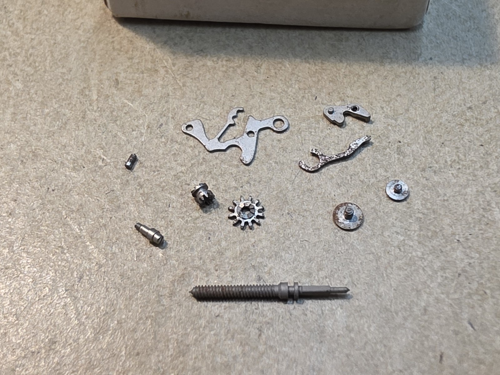Small Lot Of Vintage NOS 5-3/4L×7L ETA 1045 Parts Spares