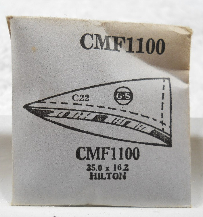 GS CMF1100 Watch Crystal For Hilton – 35.0 x 16.2 mm – Replacement / Repair Part