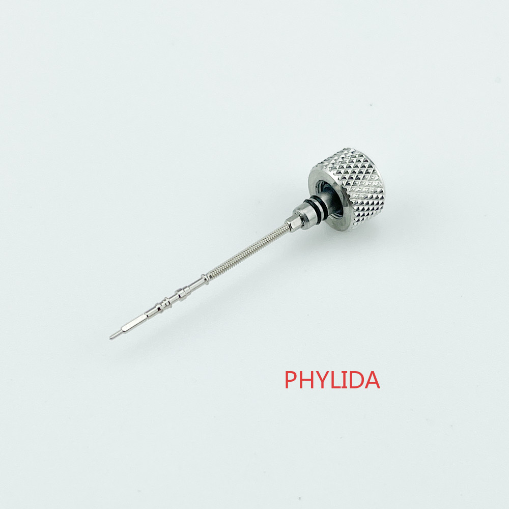HQ Fit NH35 4R36 Mov’t SKX007 Knurled Crown Signed ‘S’ Mod Parts Polished Finish