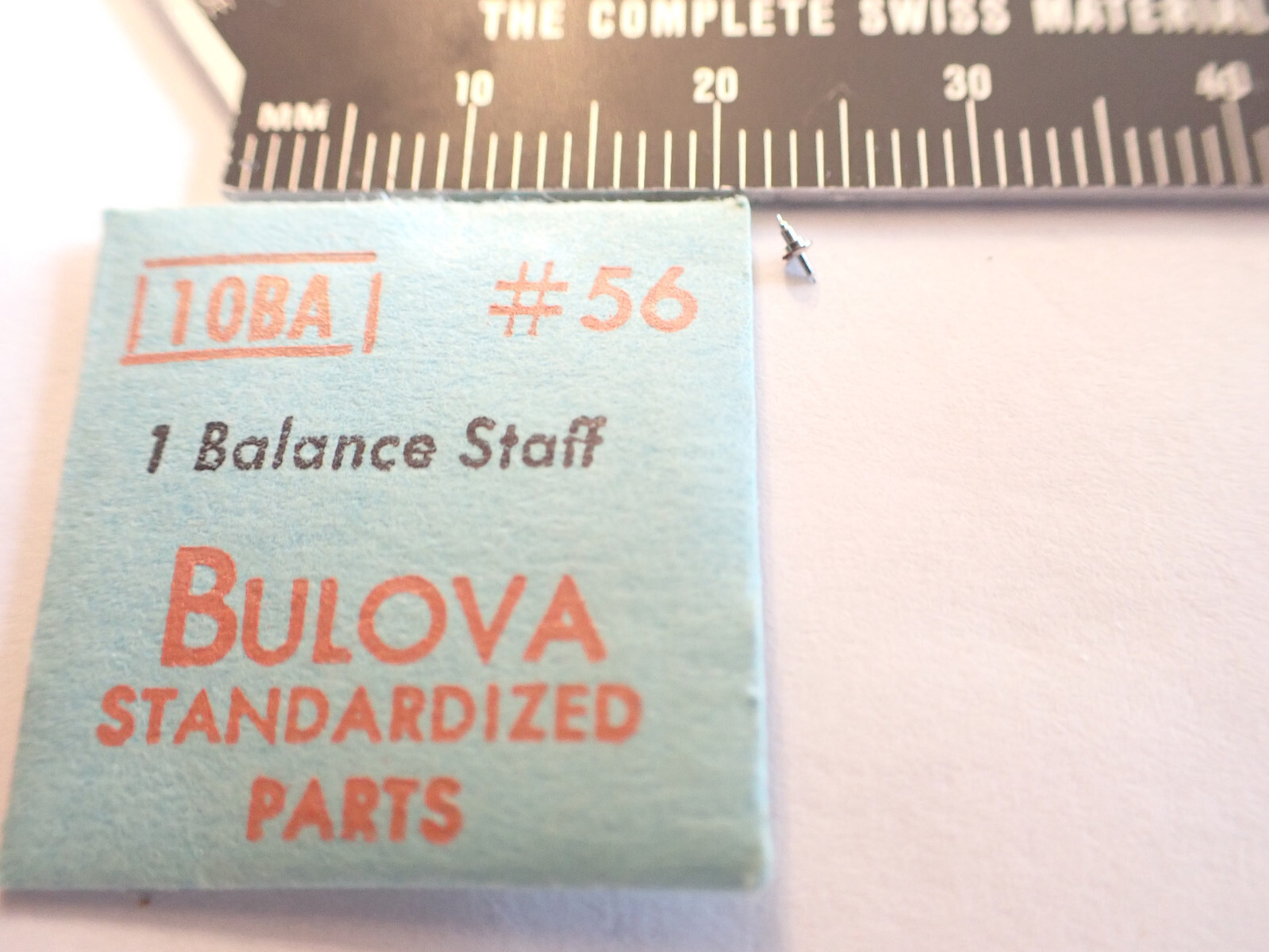 BULOVA BALANCE STAFF 10BA #56