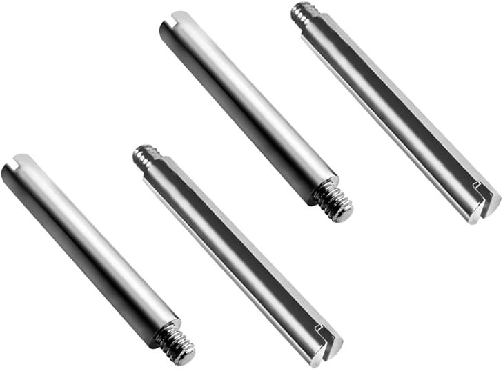 4 Pcs Screws Link Pins Tube Replacement For ROLEX Watch Strap Stainless Steel…