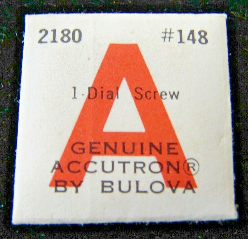 NOS Accutron 2180 #148 Dial Screw