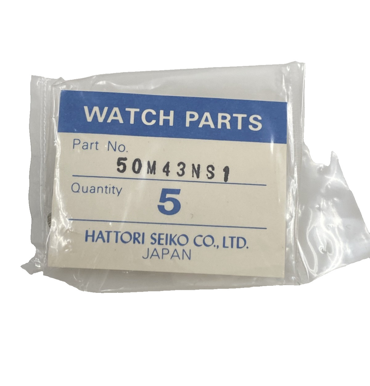 Genuine Seiko 50M43NS1 Crown for DIGITAL WATCH D229-5000, D229-5020, D229-502A