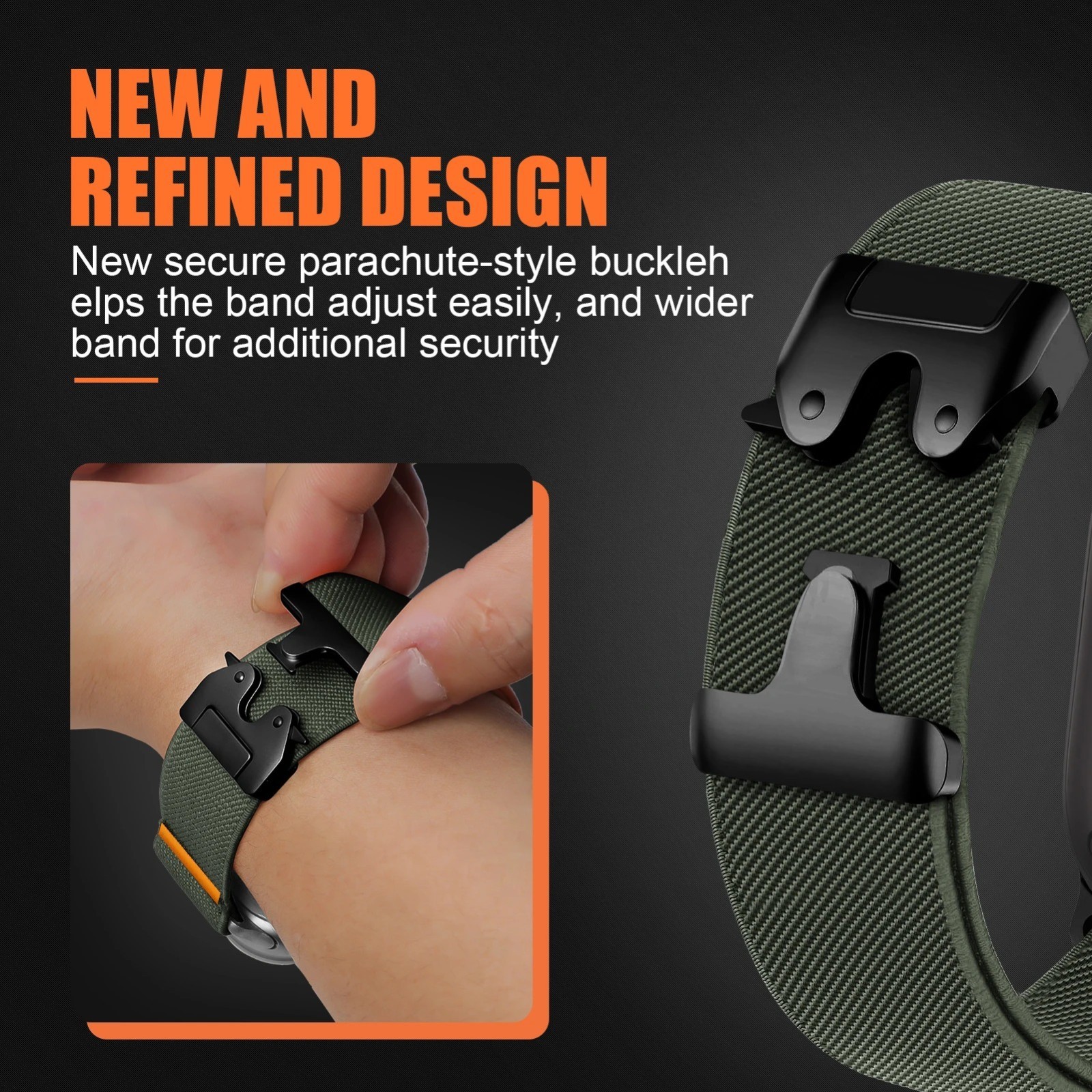 Nylon Strap For Apple Watch Ultra 2 Band 49mm Elastic Bracelet iWatch 10-1 SE