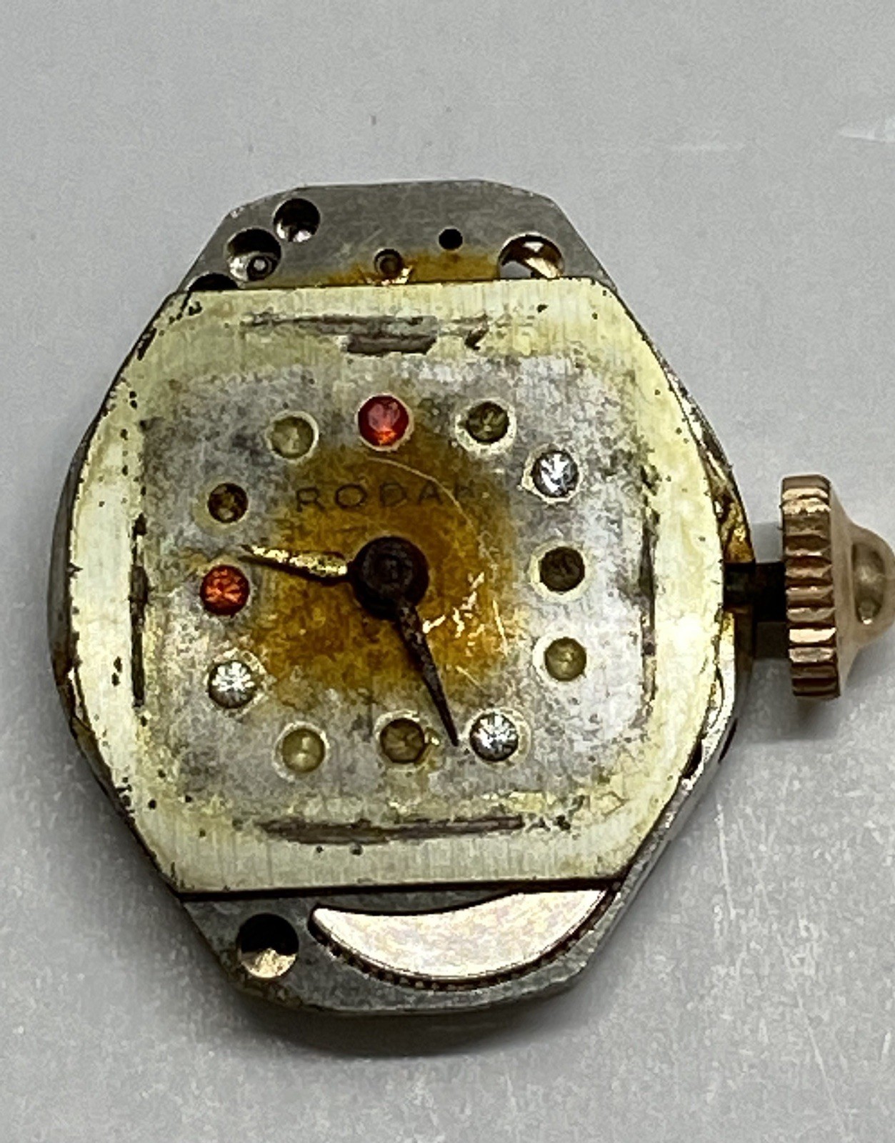 Vintage BANNER WATCH CO. 17 Jewels SWISS Wind Up For Parts Or Repair