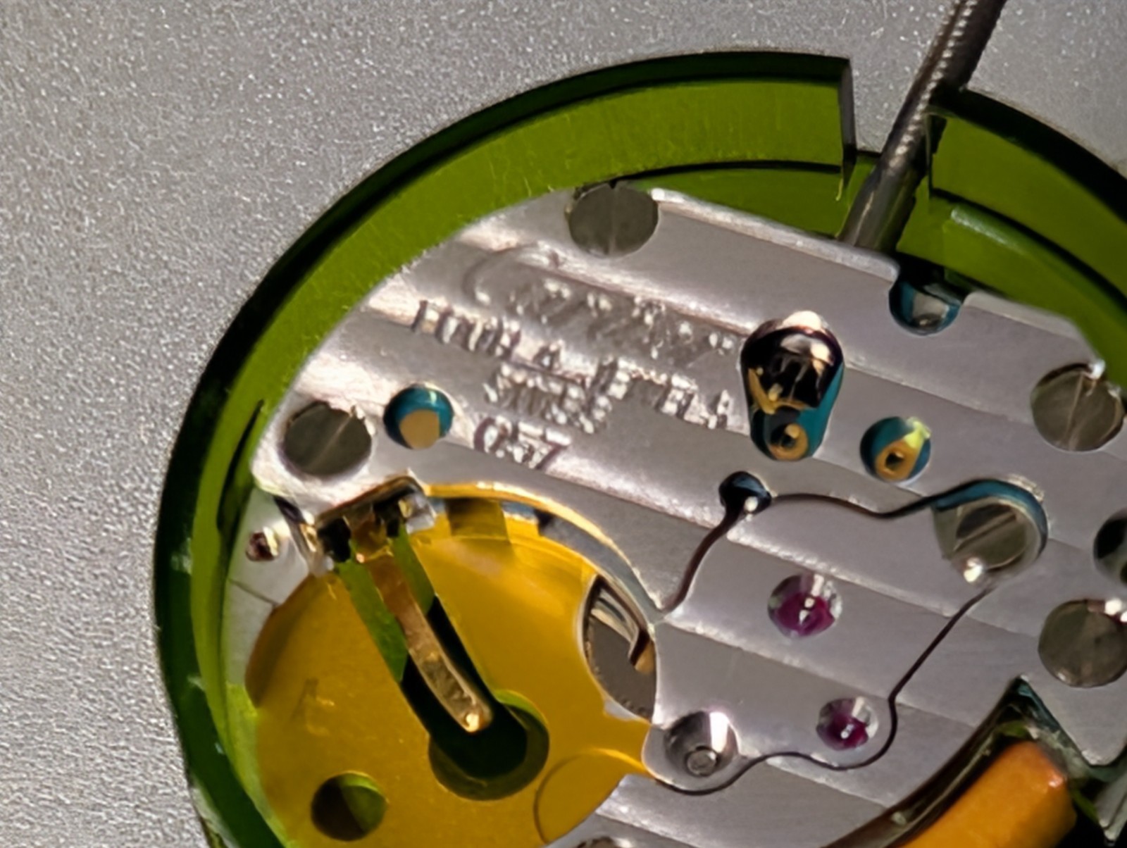 Cartier 057 Movement 0.57/.057 Movement New Quartz movement Four (4) Jewel Brand