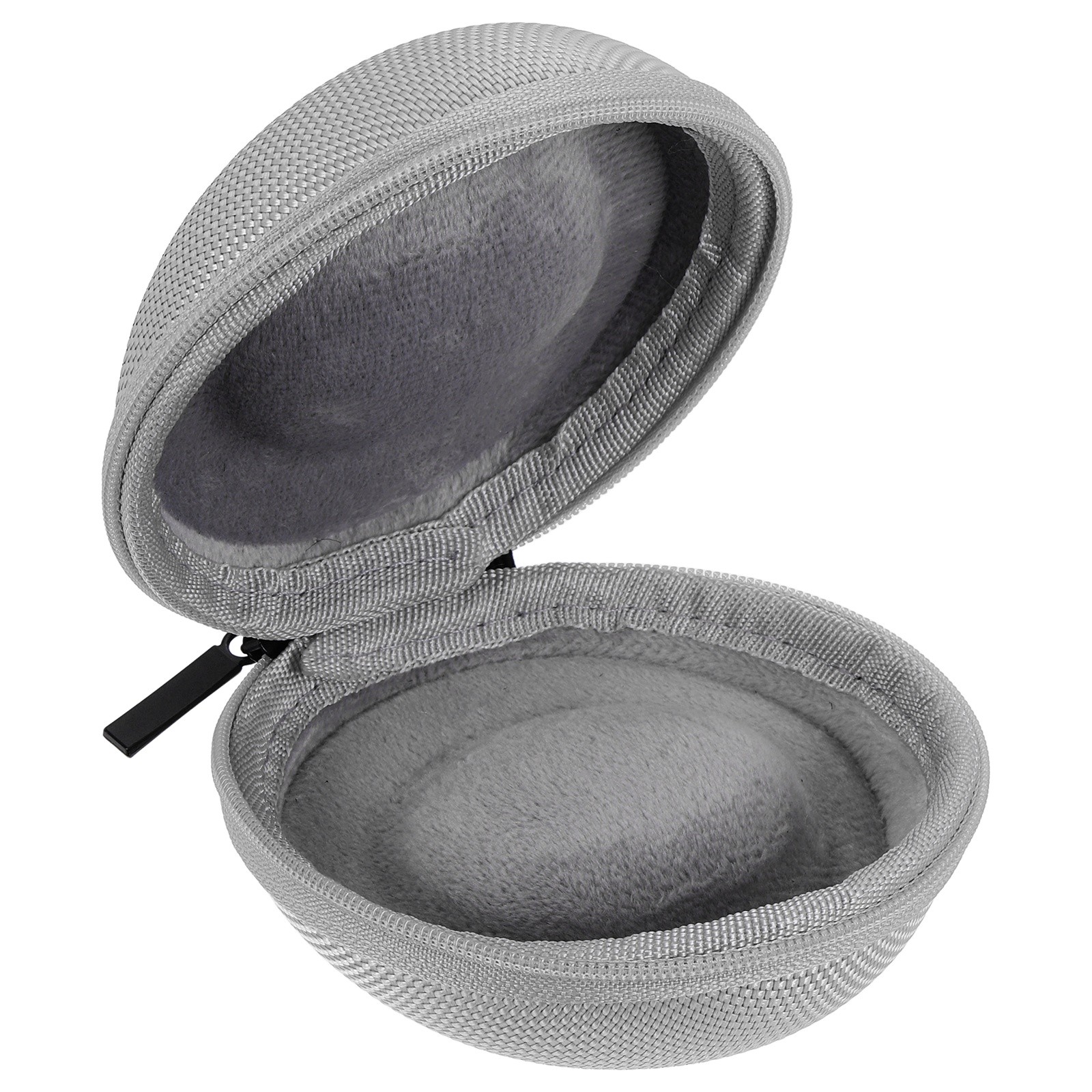 Watch Travel Case 1 Slot Oxford EVA Storage Box Up to 50mm / 2 Inch, Silver