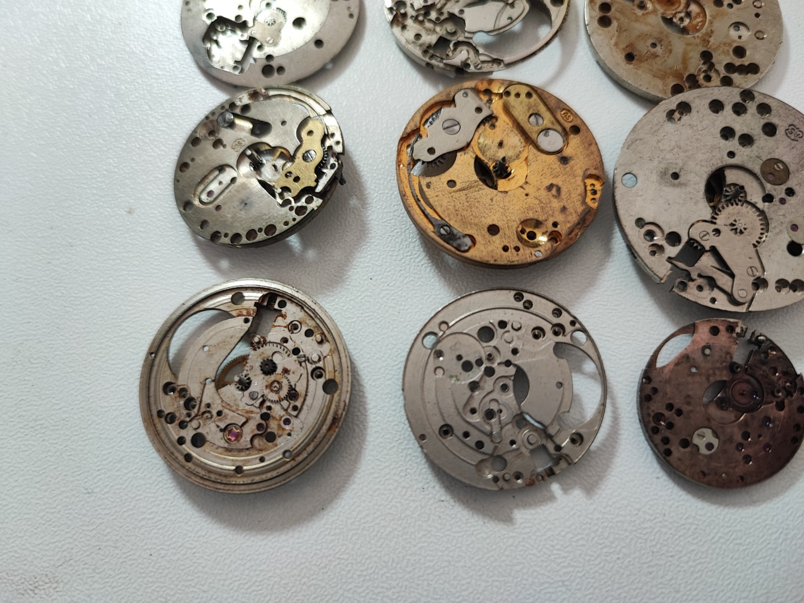 mix AS Watch Main Plate lot AS 1423 AS 1916 AS 1203 AS 1691/93 ST 1940/41 others