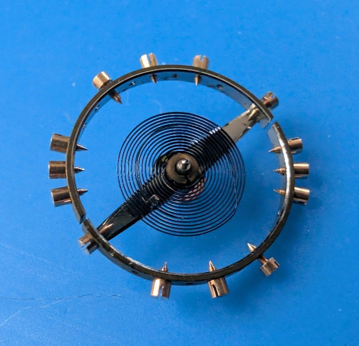 VINTAGE 16 SIZE E. HOWARD WATCH CO MODEL 1907 SERIES 1 MOVEMENT PARTS