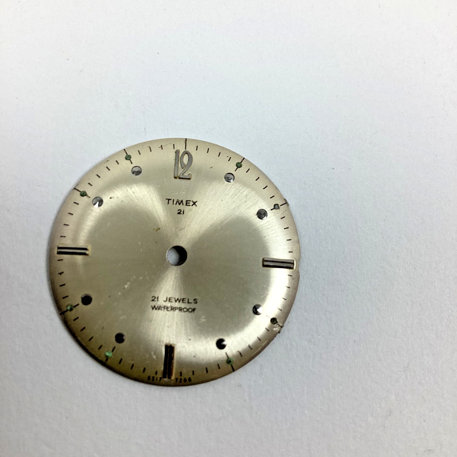Lot of Timex 21 Jewel Mechanical M75 Date Movement Dial Hands Parts Repair READ