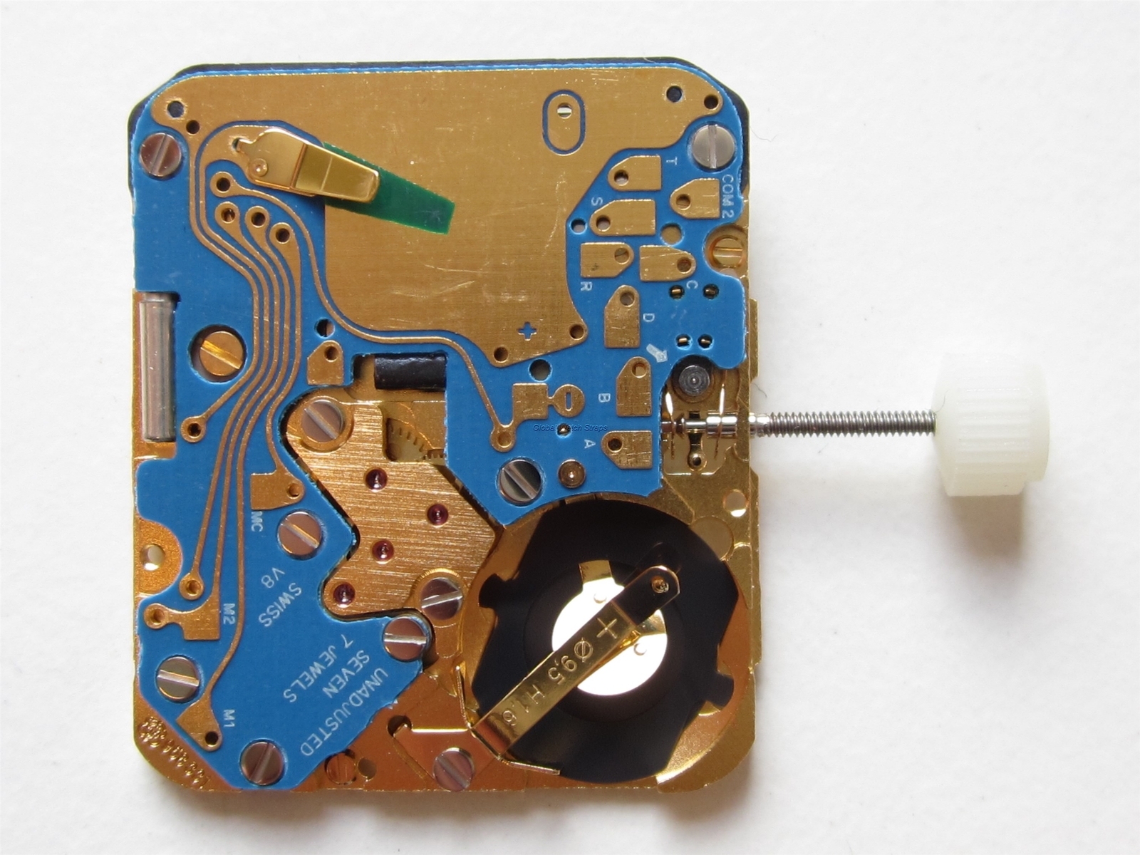 ETA cal. 958.331 digital analog time N.O.S. Swiss 7 jewels watch movement