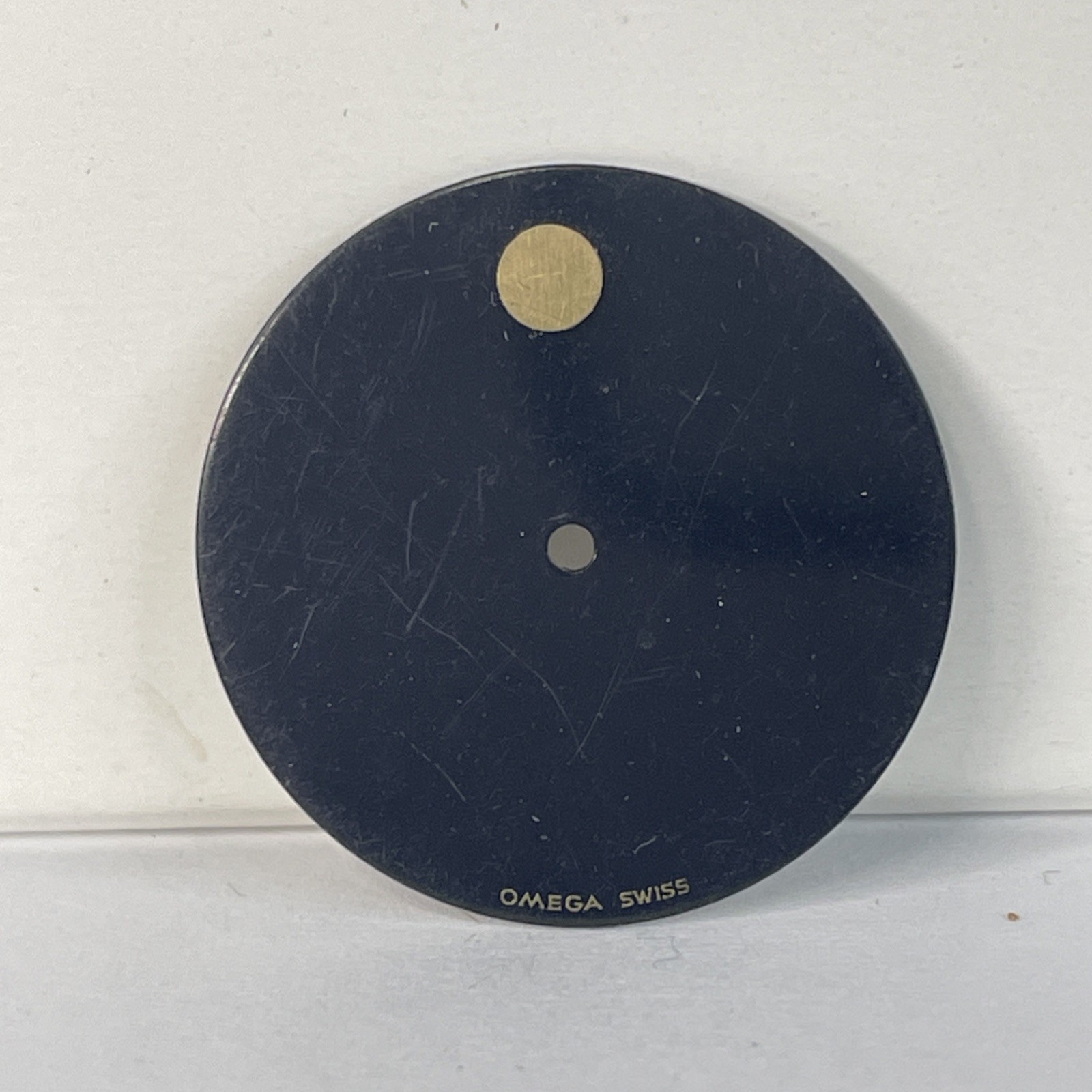 Vintage Omega Black Onyx Rare Swiss Mechanical Dial 13.2mm
