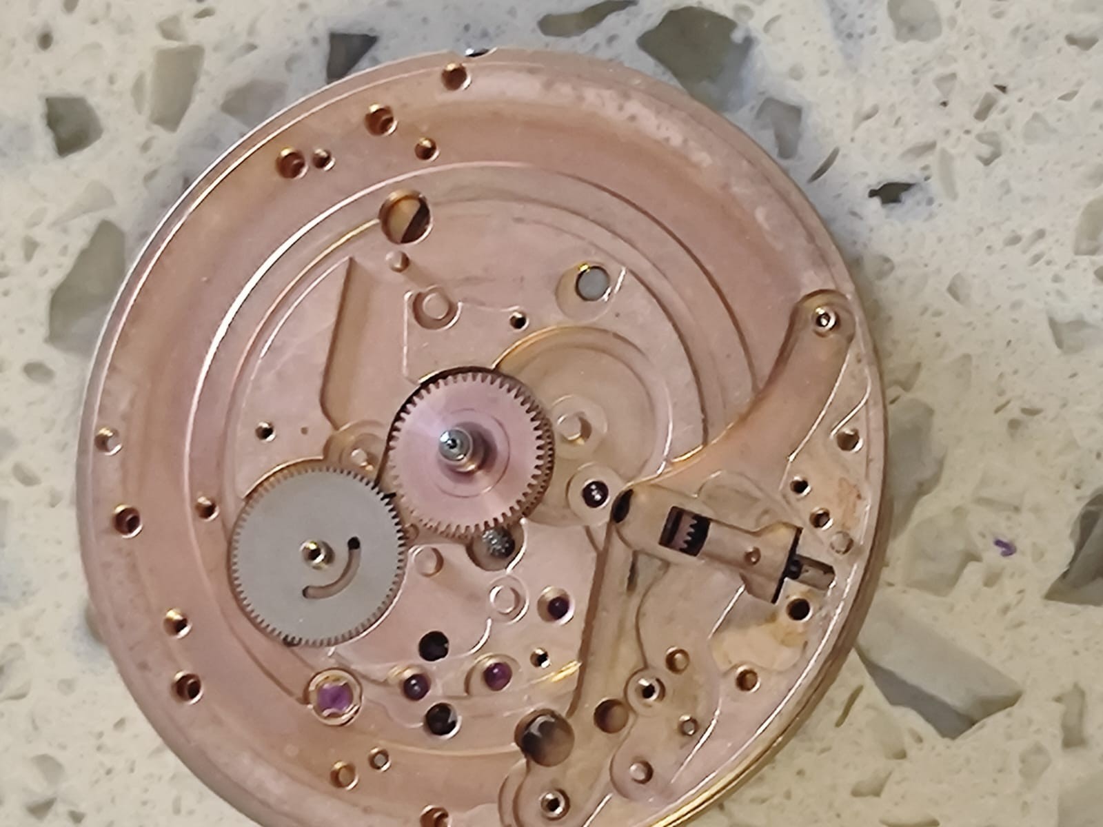 Vintage Omega 1012 Incomplete Movment Not Working parts fit for omega 1020