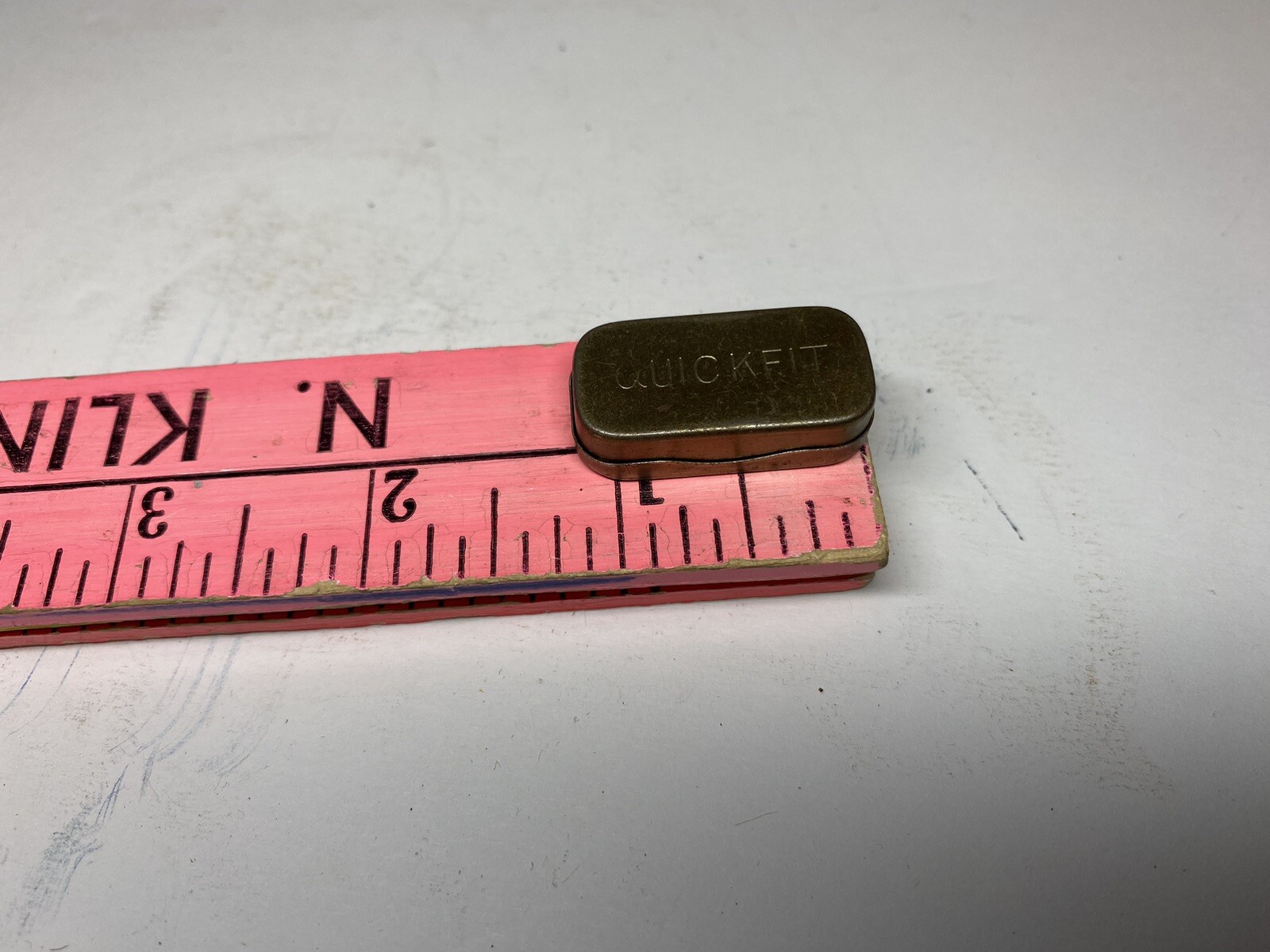 Vintage Quickfit Watch Parts Tin