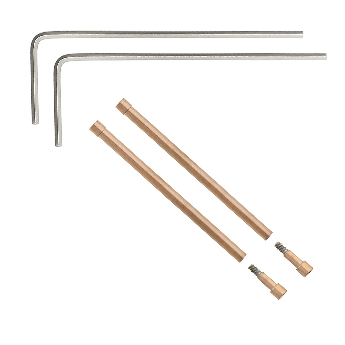 30mm Rose Screw Tube Bar Replacement For Blancpain Fifty Fathoms Lugs
