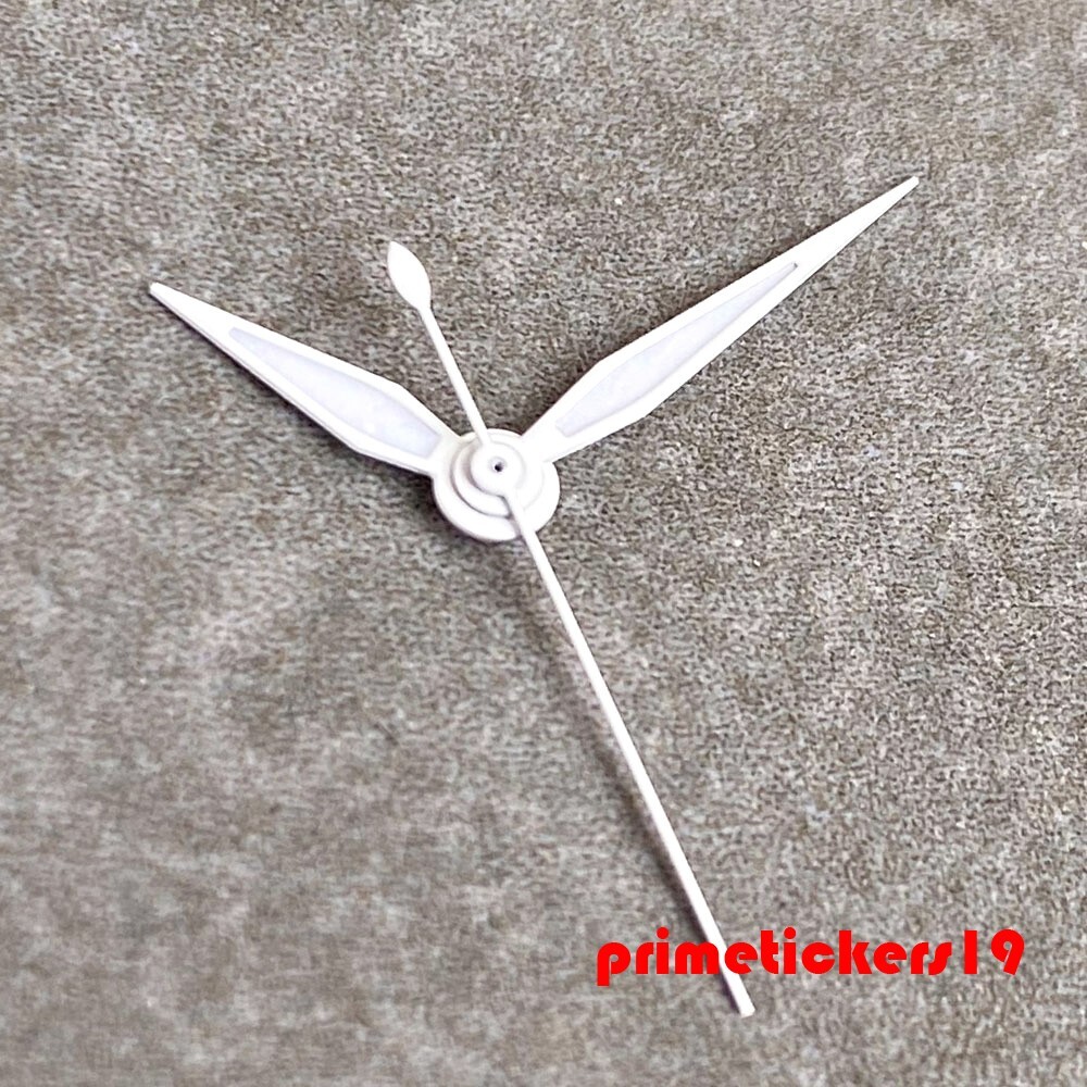 29mm Pilot Watch Dial+Hands Fit NH35 NH36 Mod Parts Pointers Lume Watches Face