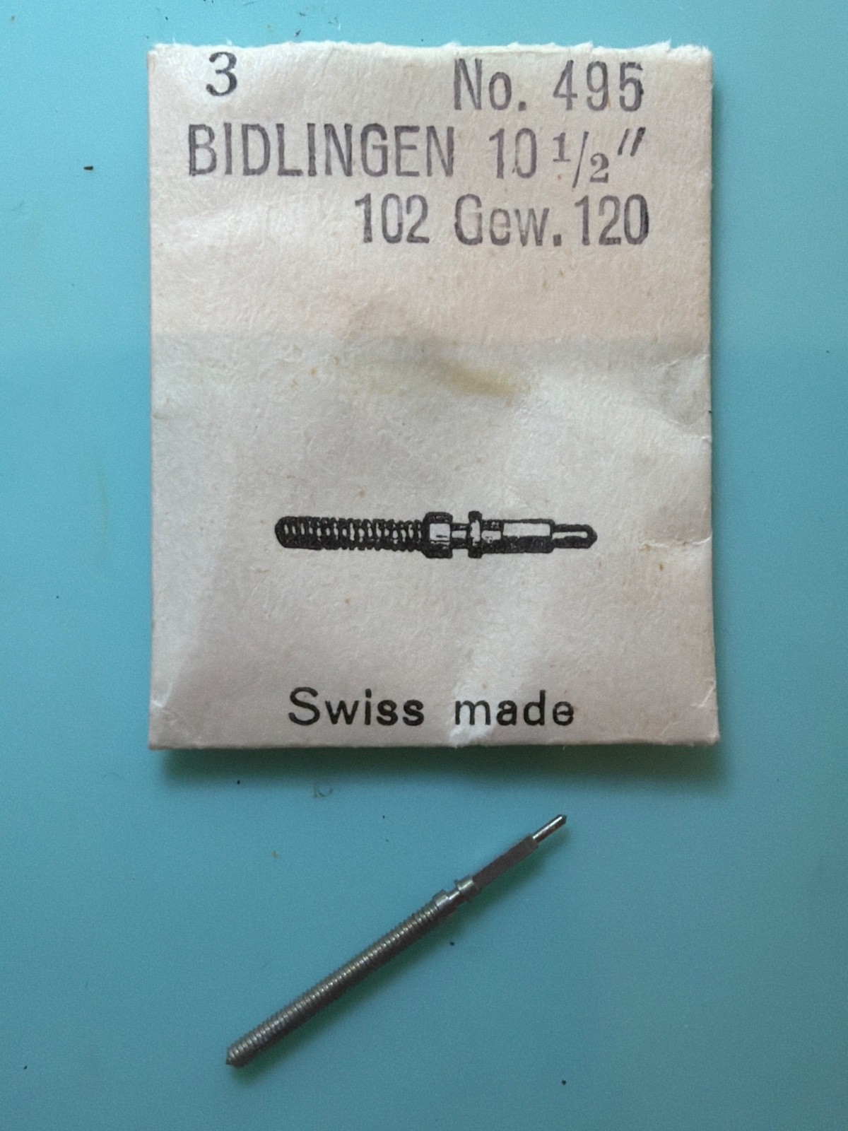 Winding Stem Various Calibers NOS (1) Stem OMEGA – PUW – VALJOUX – PESEUX – MIDO