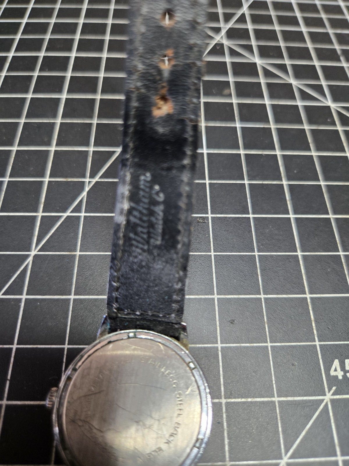 elgin sportsman 17j watch date parts repair vintage