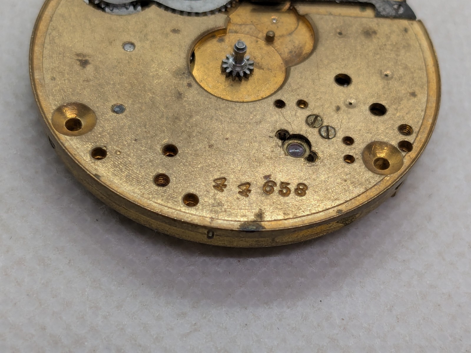American Waltham Watch Co. 35 mm Pocket Watch Mechanical Movement Part 3044658