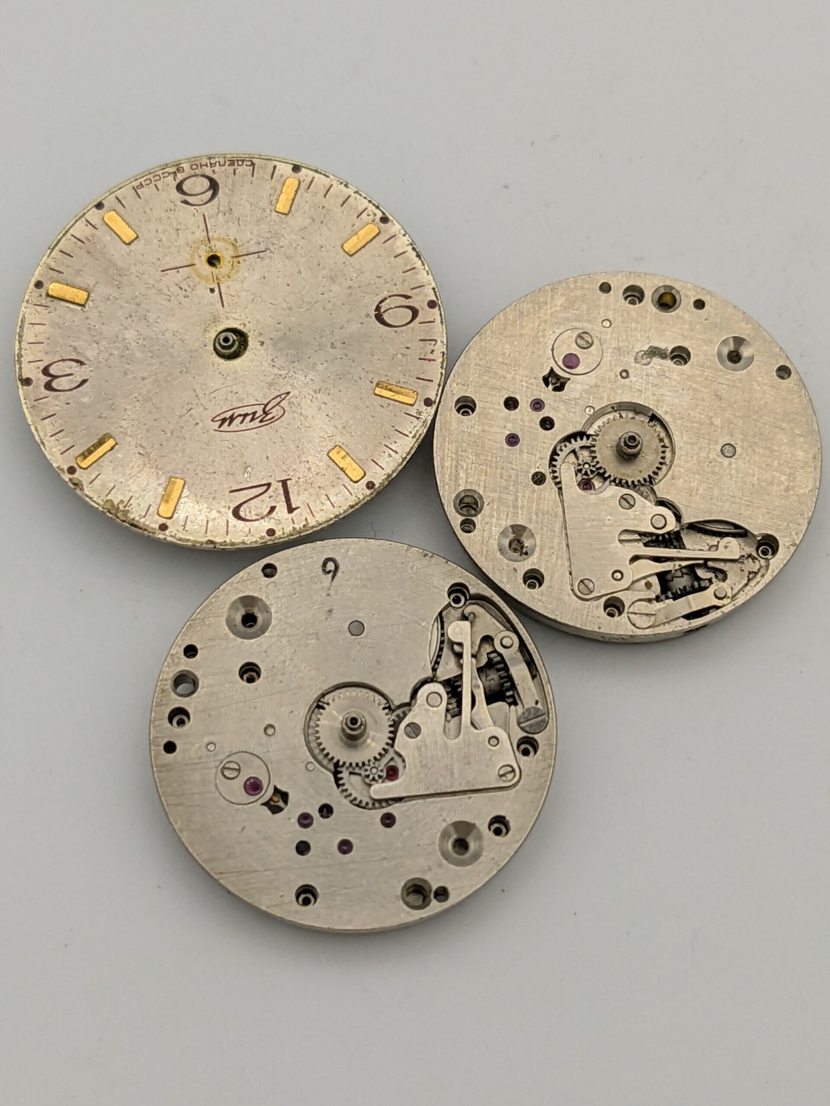 ZiM Pobeda 2602 Movement Soviet USSR For Parts Or Repairs