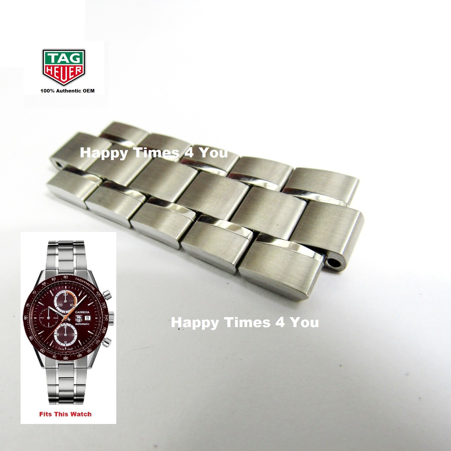 Tag Heuer Mens Carrera Watch 1/4 Band BA0796