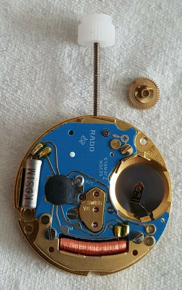 RADO Movement (ETA Caliber 956.412) Hour Wheel Height 1.06mm