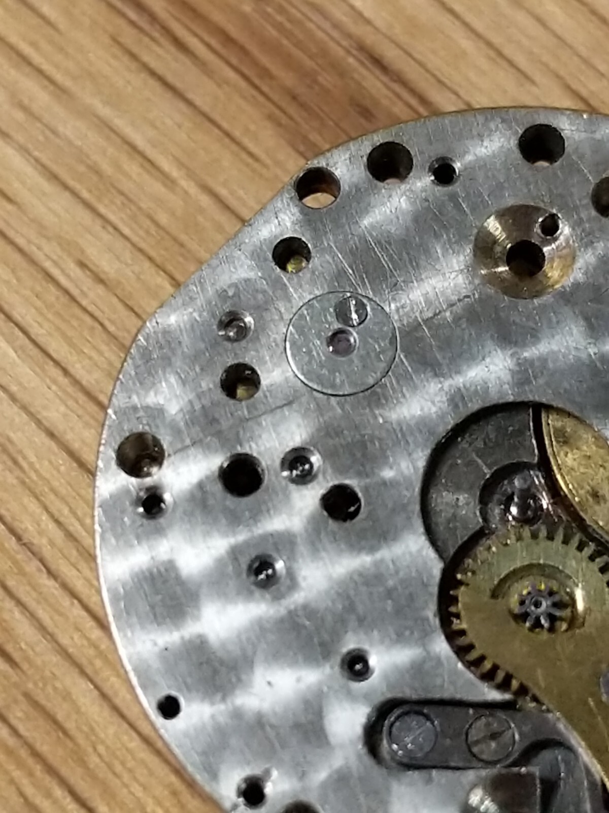 Antique Breguet HSPG military watch movement for parts