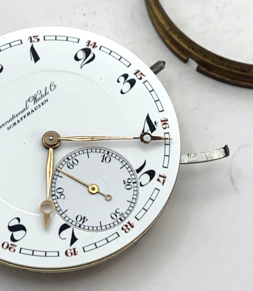 High Quality (IWC) 17J International Watch Co. Pocket Watch M/ment Working Well