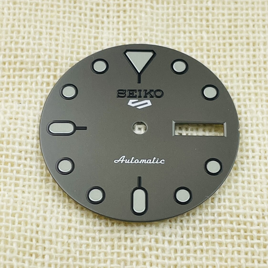 28.5mm Watch Dial Green Luminous For NH36 NH36A Movement Dials Mod Parts